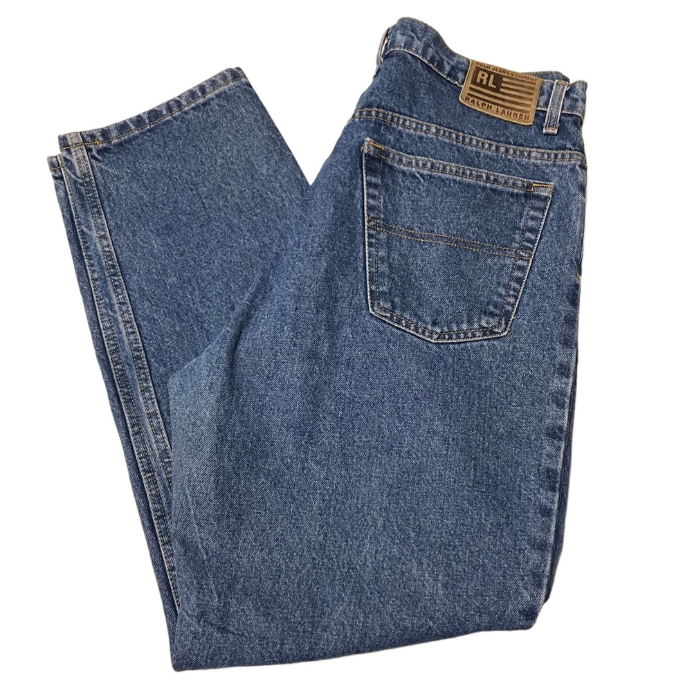 Vintage Polo Ralph Lauren Relaxed High Rise Jeans Size 16
